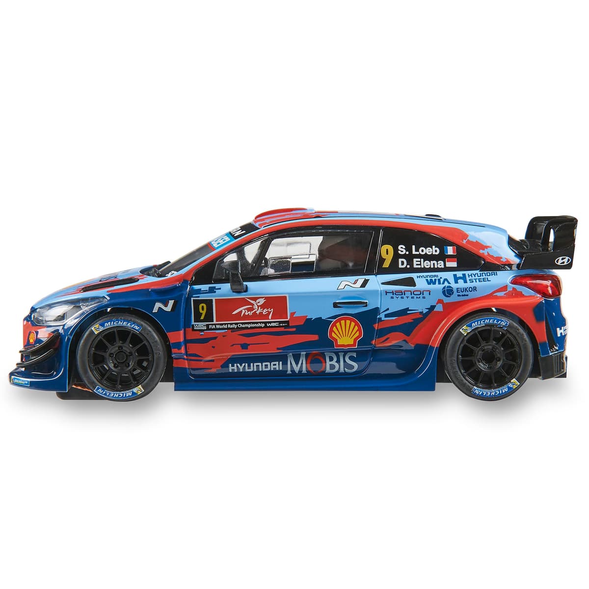 SCALEXTRIC - Coche de Carreras Original - Coche Slot Escala 1:32 (Hyundai i-20 WRC - Loeb Türkiye) — view 2