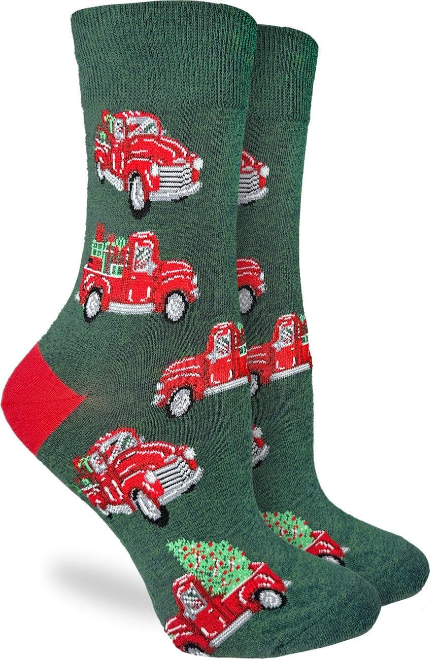 Good Luck Sock Women's Floral Dinosaurs Socks, Shoe Size 5-9 — view 122