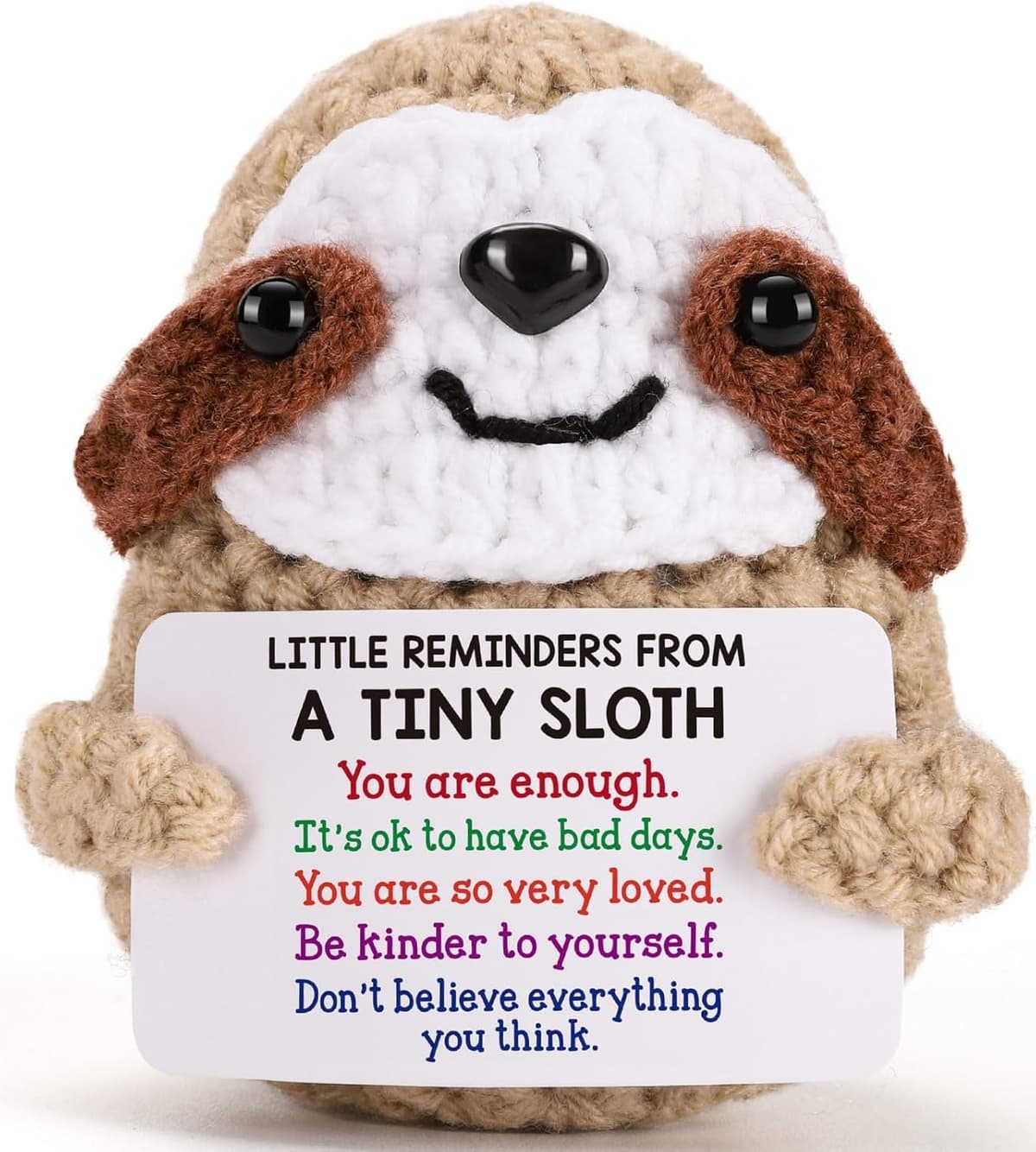 Crochet Alien Plush with Love Message – “You’re the Best Thing I’ve Ever Found on Earth” – Handmade Valentine’s Day Gift for Girlfriend, Boyfriend, Wife or Husband – Cute — view 15