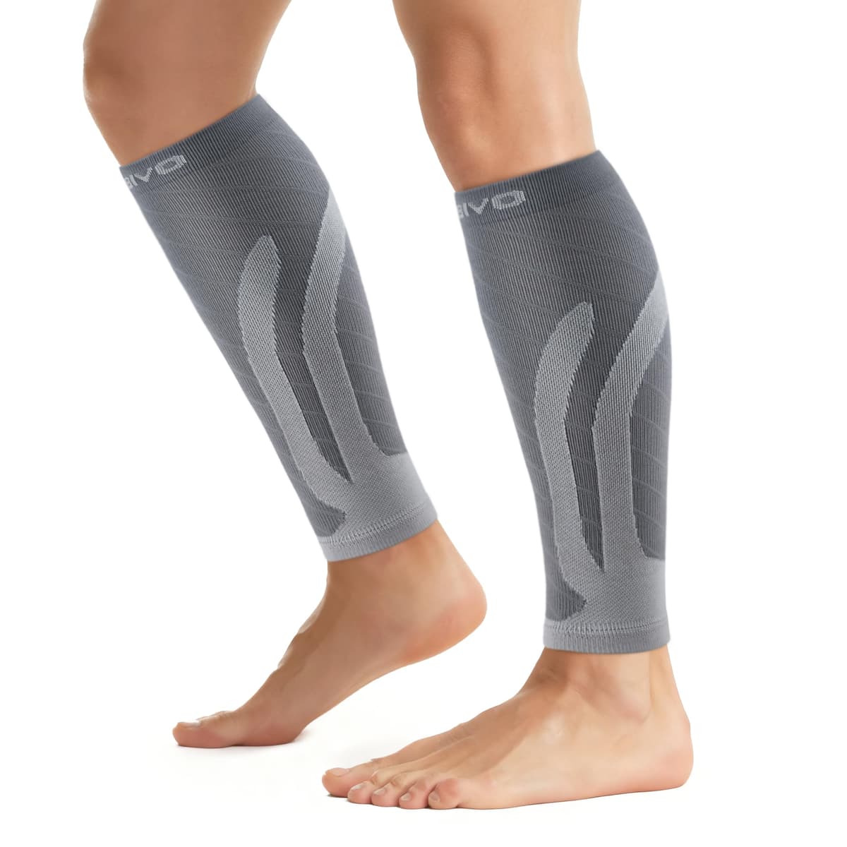 CAMBIVO Medias Compresivas 2 Pares, Calcetines Compresion Mujer Hombre, Mangas de Compresión para Deporte, Running, Ciclismo, Trabajo, Vuelo — view 13
