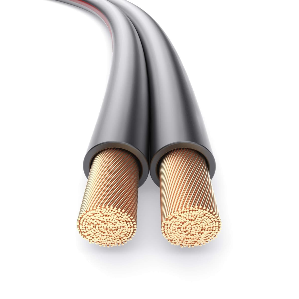 PureLink SP062-010 Cable de Altavoz 2x2,5 mm² (99,9% OFC de Cobre Completo, Cable Trenzado de 0,20 mm) Cable de Altavoz de Alta fidelidad, 10 m, Negro — view 4