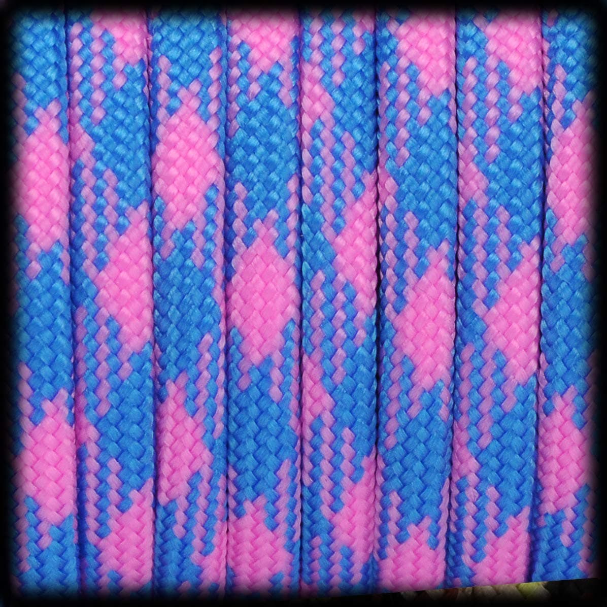 Ganzoo Paracord 550 Tipo 3 Cuerda 4 mm Negro Rojo, 30 m, 7 hebras internas, Funda Poliester/Nylon, Lavable y Ligera, para Pulseras, llaveros, Collar y Correa de Perro, Camping y Bricolaje — view 86