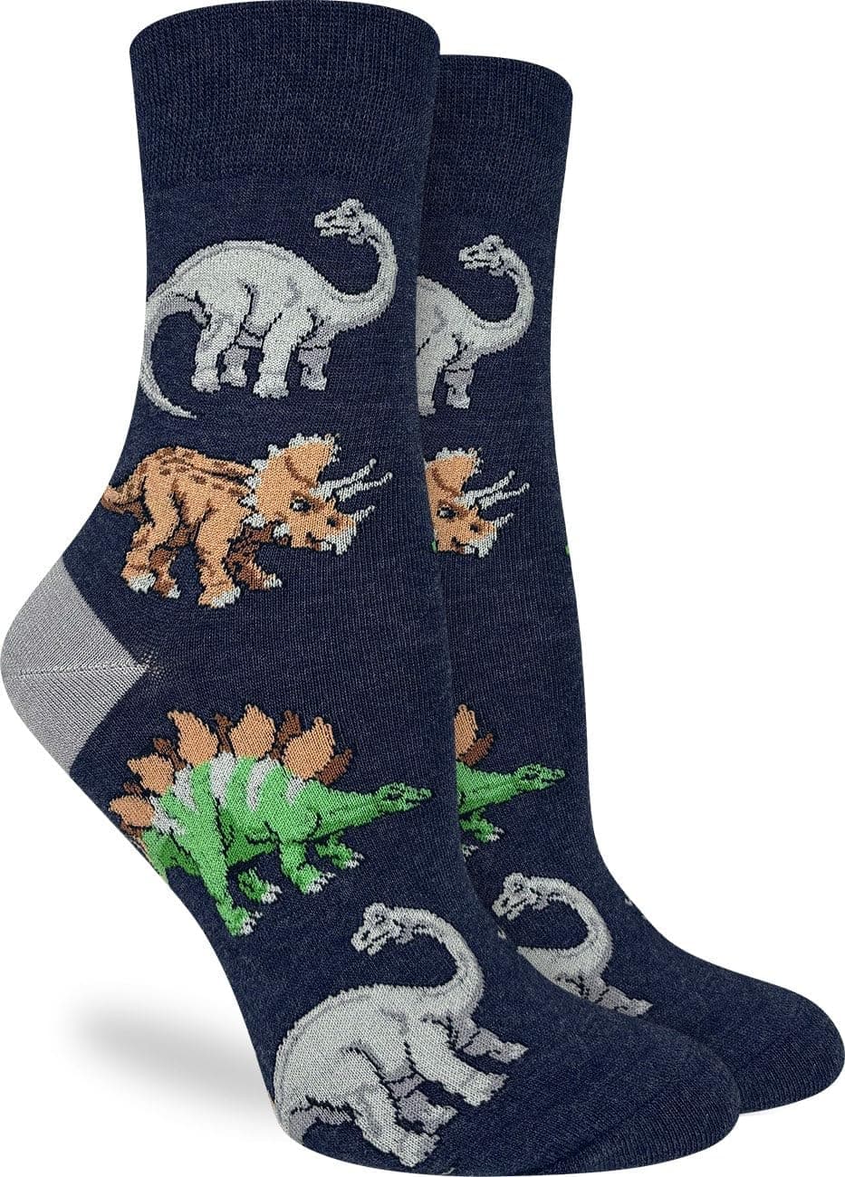 Good Luck Sock Women's Floral Dinosaurs Socks, Shoe Size 5-9 — view 220
