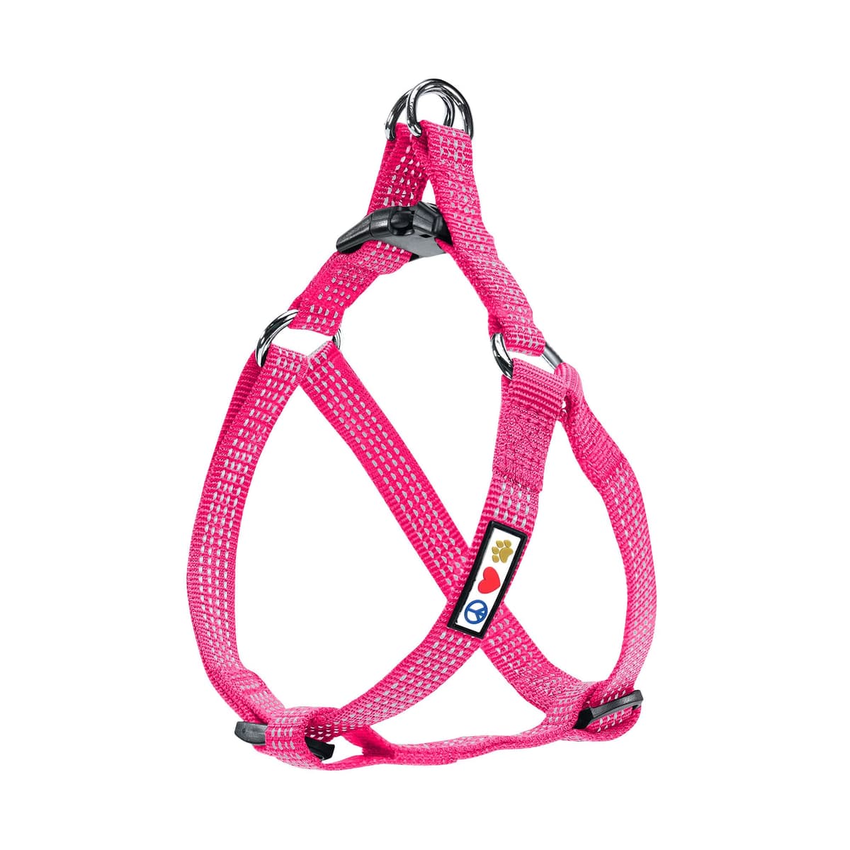Pawtitas Arnés para Perros pequeños arnés Ajustable antitirones para Perros de Color sólido Ligero Turquesa Rosa/púrpura — view 11