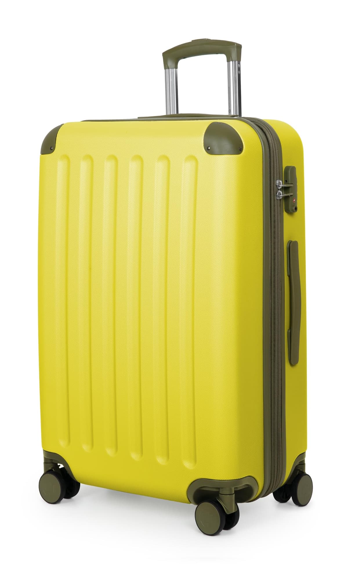HAUPTSTADTKOFFER - Spree - Equipaje de Mano, Maleta rígida, Trolley expandible, 4 Ruedas Dobles, TSA, 55 cm, 42 litros, Blanco — view 22