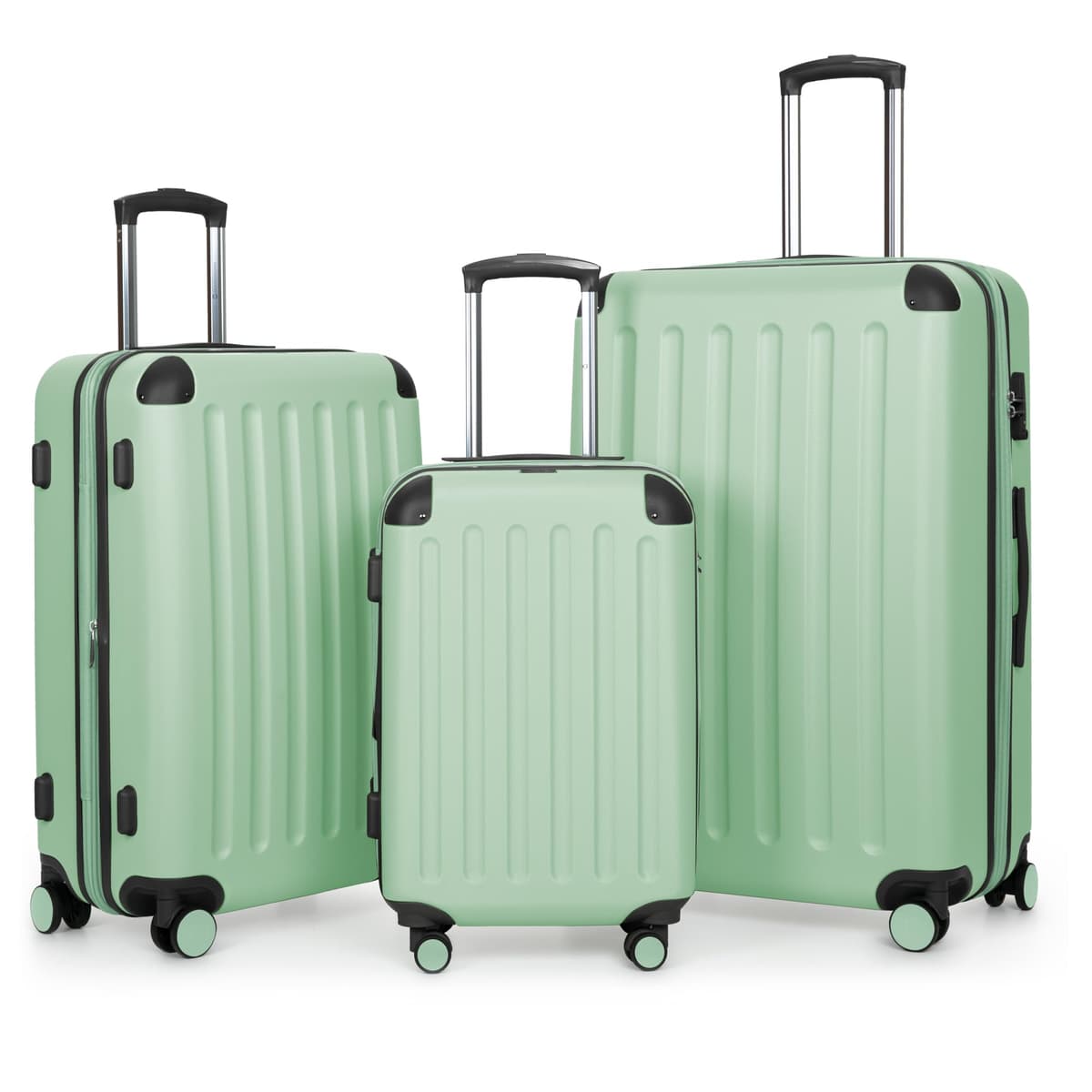 HAUPTSTADTKOFFER - Spree - Equipaje de Mano, Maleta rígida, Trolley expandible, 4 Ruedas Dobles, TSA, 55 cm, 42 litros, Blanco — view 19