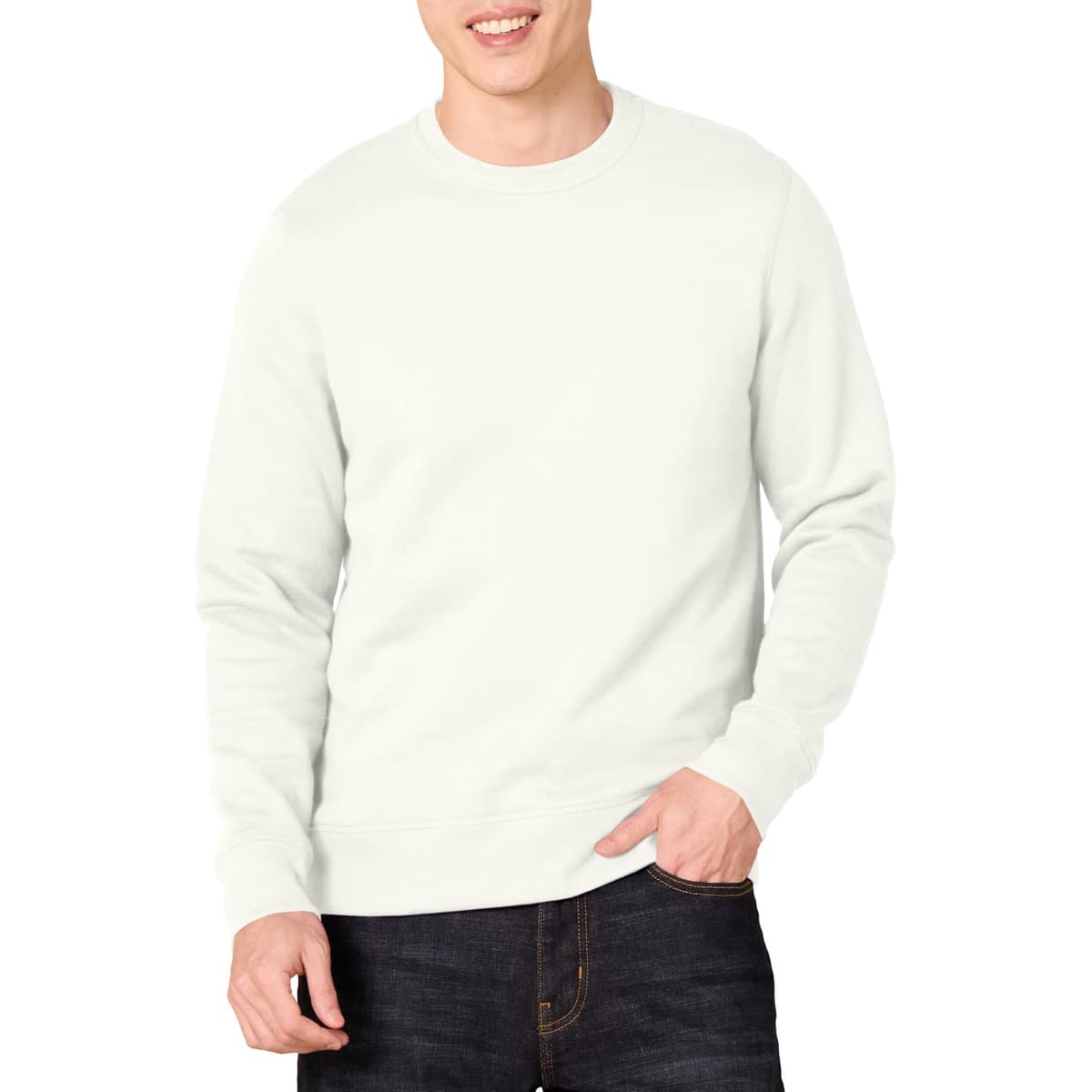 Amazon Essentials Hombre Sudadera de Forro Polar con Cuello Redondo (Disponible en Tallas Grandes y Largos Especiales) — view 11