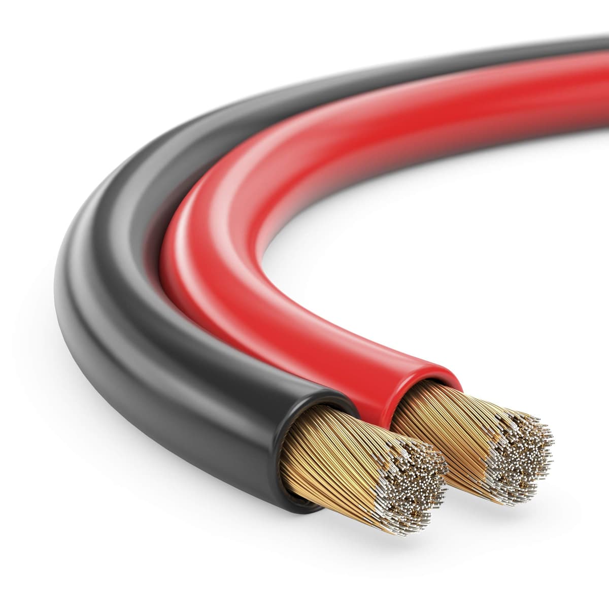 Premium - Cable de Altavoz (2 x 0,75 mm², 100 m), Color Rojo y Negro — view 3