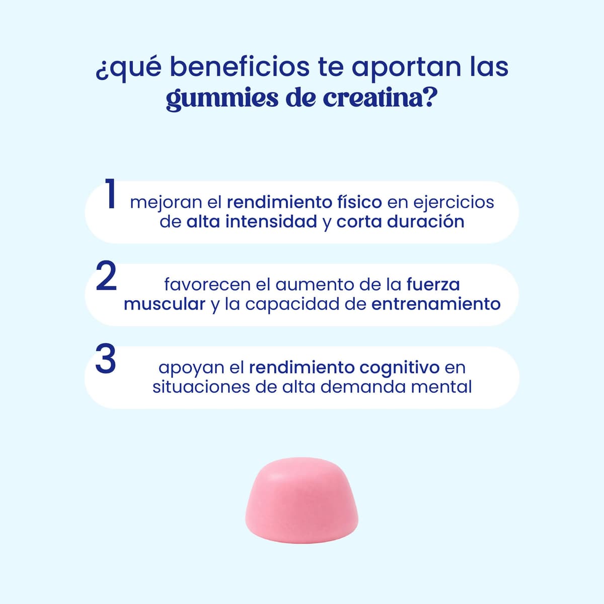 Jelly Pills Sports Creatina Monohidratada Gummies – 60 Gominolas – 1,5 g por Gummy – 3 g por Dosis – Pre-Workout Fuerza y Rendimiento – Sabor Fresa — view 6