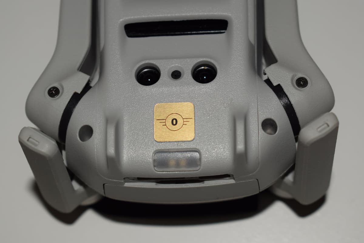 SERVIVANT ● Pack 1 Uds. ● Placa Identificativa para Drones ● Placas para Dron CUMPLEN requisitos normativa EASA ● Tamaño Personalizados para Todos los Modelos de drone (Marcado de Clase EASA) — view 3