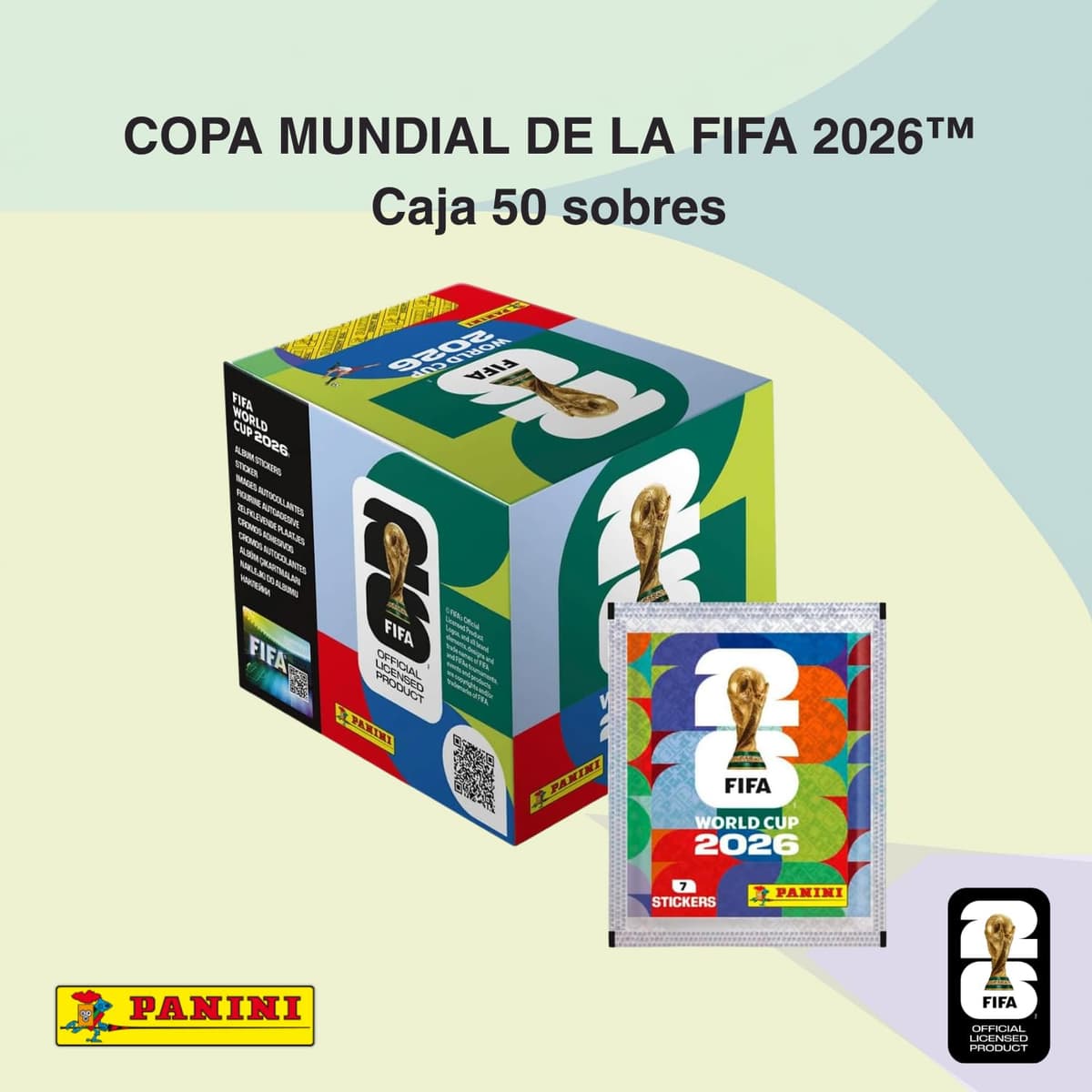 Panini - FIFA World Cup 2026 Colección Oficial Cromos Caja 50 sobres - Cromos Mundial 2026 - Colección Oficial Panini — view 4