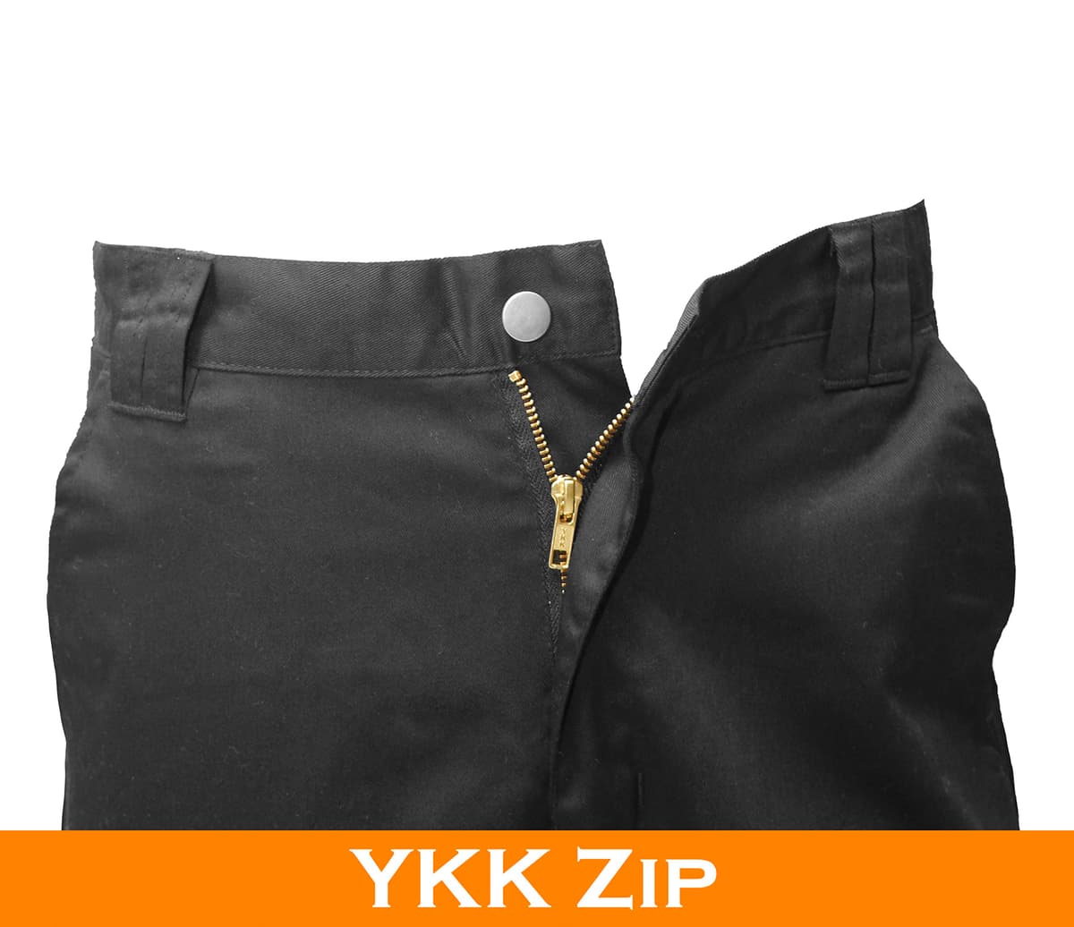 Multi Pockets Men Cargo Combat Work Trousers Work Pants with Button & Zip Fly — view 4