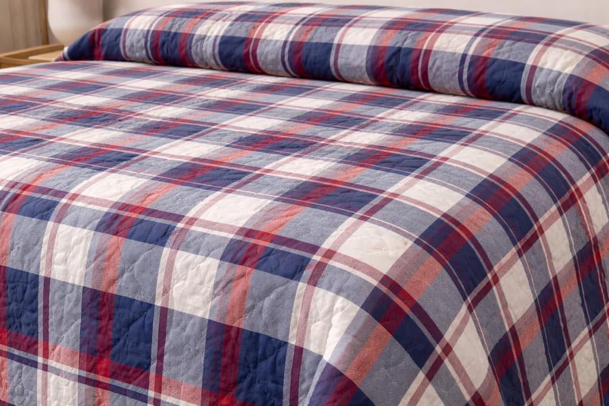 Genérico Colcha Bouti Acolchada Ligera para Cama | Edredón de Verano Suave y Transpirable | Cubrecama Decorativo Disponible en Varios Diseños y Medidas. (Multicolor, Cama 90, Hojas Suaves) — view 2