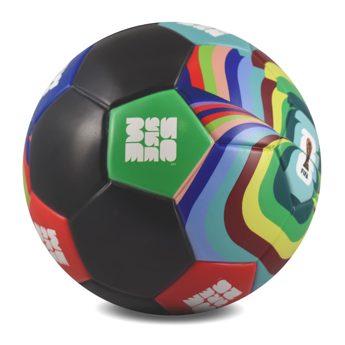 Hy-Pro Officially Licensed FIFA World Cup 2026 Mini Airless Ball – World Cup Football with Official Design & Logo for Kids, Children's Play & Outdoor Fun — view 4