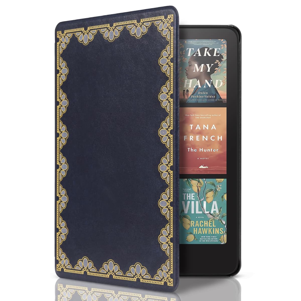 CoBak Case for All-New 7" Kindle Paperwhite(12th generation–2024)/Colorsoft Signature Edition(1st gen–2024)/Signature Edition(12th gen–2024) - PU Leather Cover with Auto Sleep/Wake, Jade — view 39