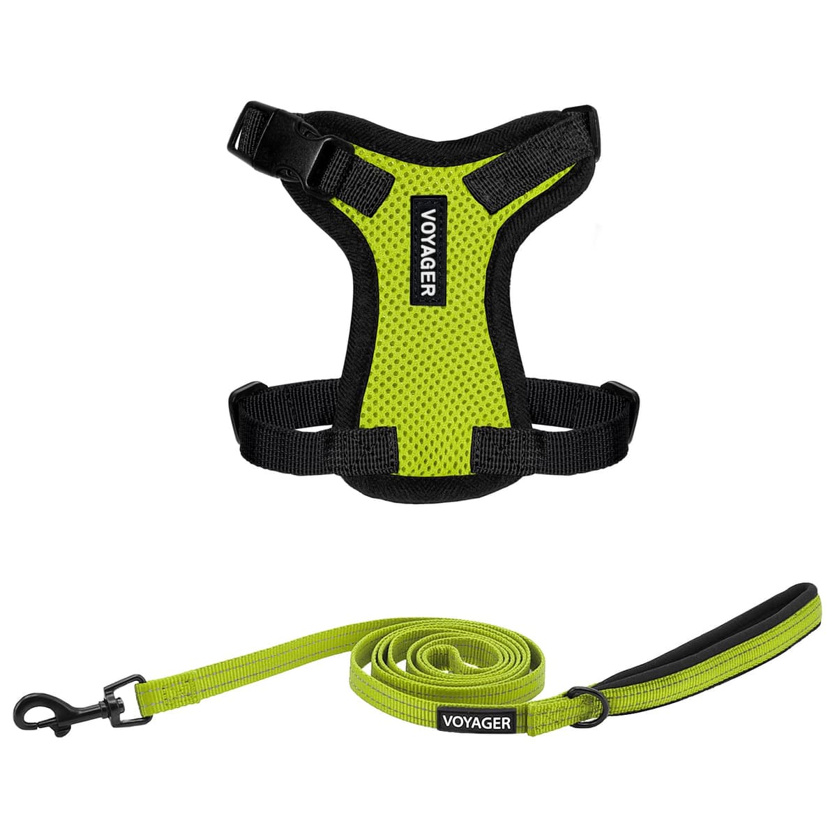 Best Pet Supplies Voyager Step-in Lock Pet Harness – All Weather Mesh, Adjustable Step in Harness for Cats and Dogs Turquoise (Matching Trim), XL (Chest: 22-36") — view 104