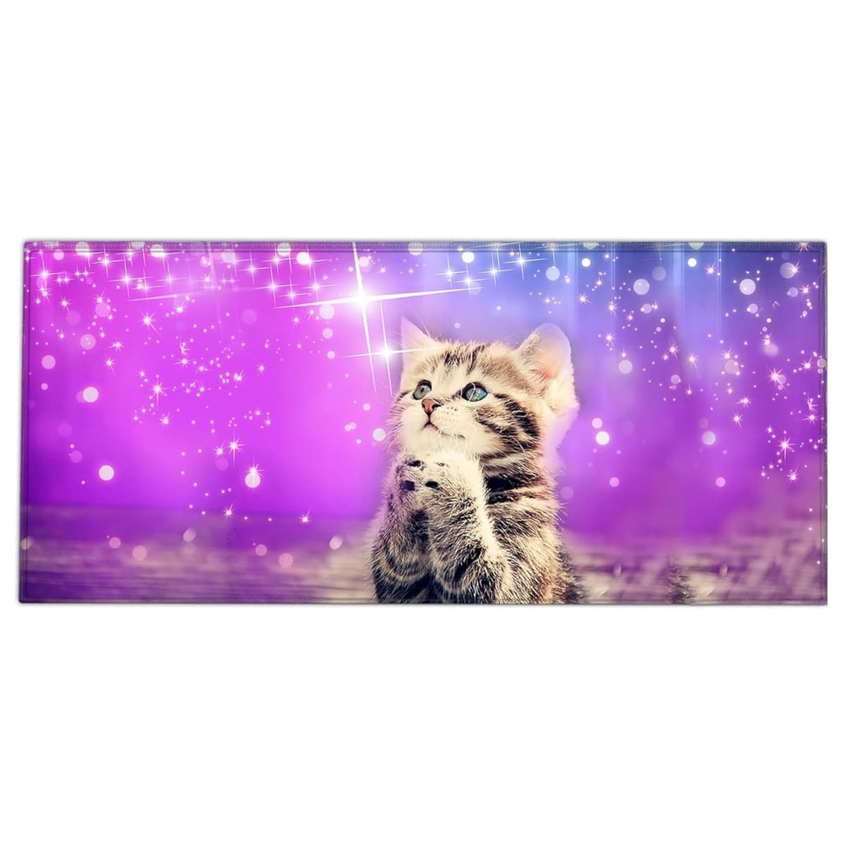 Silent Monsters Mouse Mat XX Large 35 x 16 inches / 90 x 40 cm, Sloth Follow Your Dreams, system Stitched Edges, Office/Gaming Mousemat, Mousepad non-slip & quiet, Desk Mat XXL — view 47