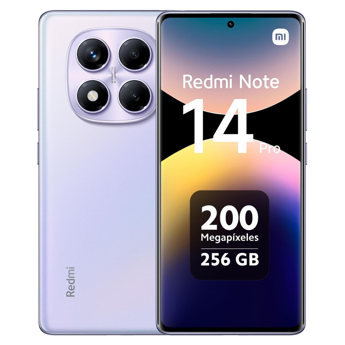 XIAOMI Redmi Note 14 5G - Smartphone de 8+256GB, Pantalla de 6.67" AMOLED FHD+ 120Hz, MediaTek Dimensity 7025-Ultra, cámara de 108MP, 5110 mAh, Cargador no Incluido, Morado (Versión ES) — view 25
