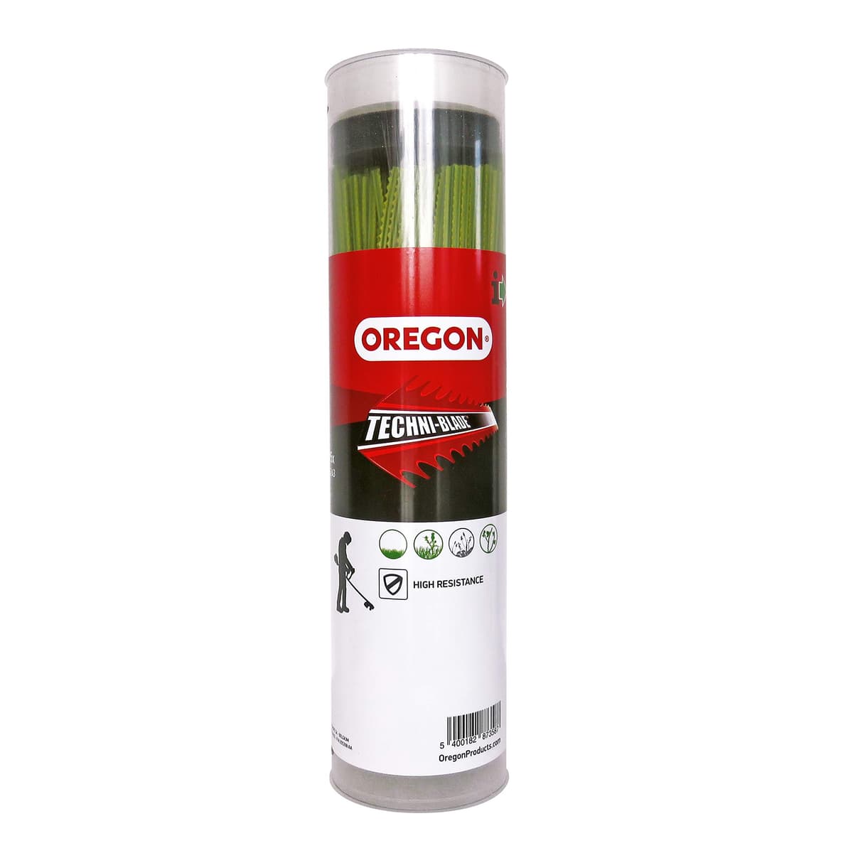 Oregon Hilo Dentado para Desbrozadora 6mm, Hierba, Maleza, Vegetación y más, Hilo de Nylon de Gran Resistencia, Compatible con la Mayoría de Modelos Estándar, 6.0mm x 26cm 205pcs (525243)