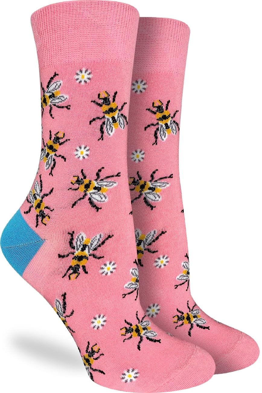 Good Luck Sock Women's Floral Dinosaurs Socks, Shoe Size 5-9 — view 147
