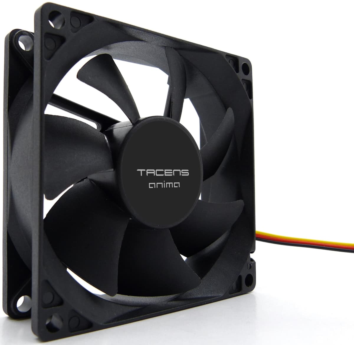 TACENS ANIMA AF8, Ventilador PC 80mm, 1800 RPM, Rodamientos FLUXUS Ultrasilencioso, 7 Aspas, Color Negro — view 2