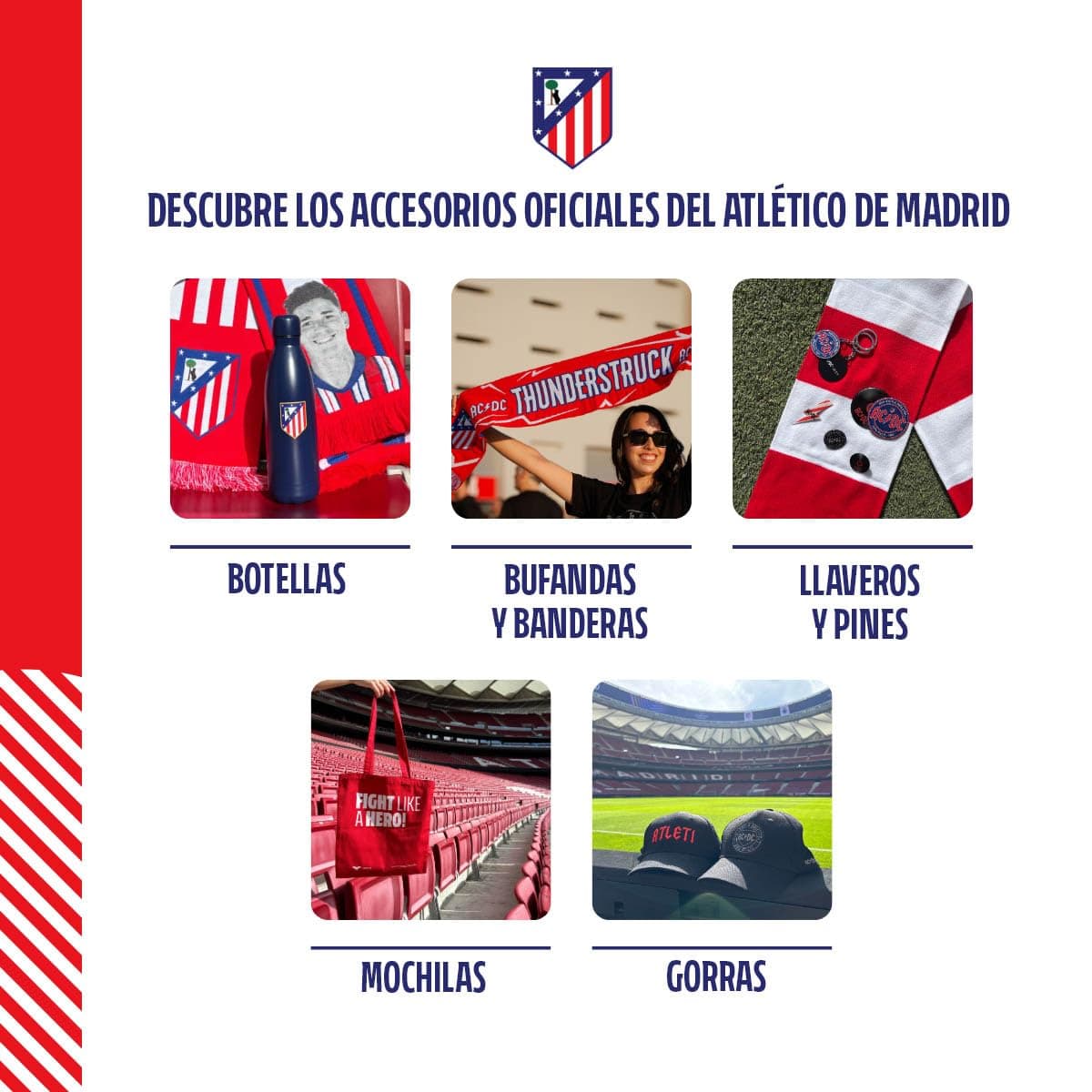 Atlético de Madrid 1903 - Bandera España Escudo 24/25 — view 5