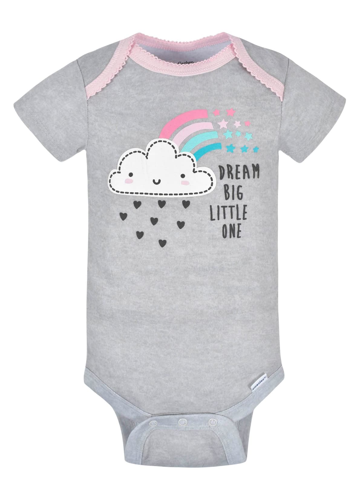 Gerber 8-pack Short Sleeve Onesies Bodysuits Juego de camiseta para bebés Unisex bebé (Pack de 8) — view 5