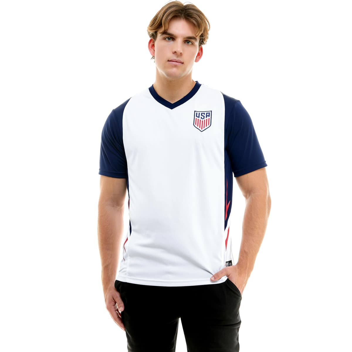 Icon Sports Officially Licensed US Soccer Federation Game Day Shirt - Unisex Adult — view 3