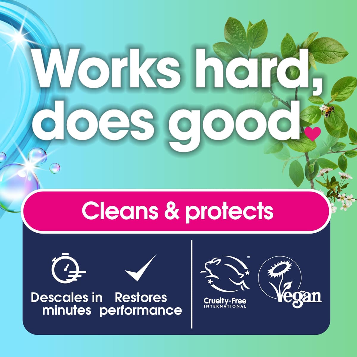 Ecozone Kettle & Iron Descaler | Easy Use Sachets | Powerful Limescale Removal — view 4