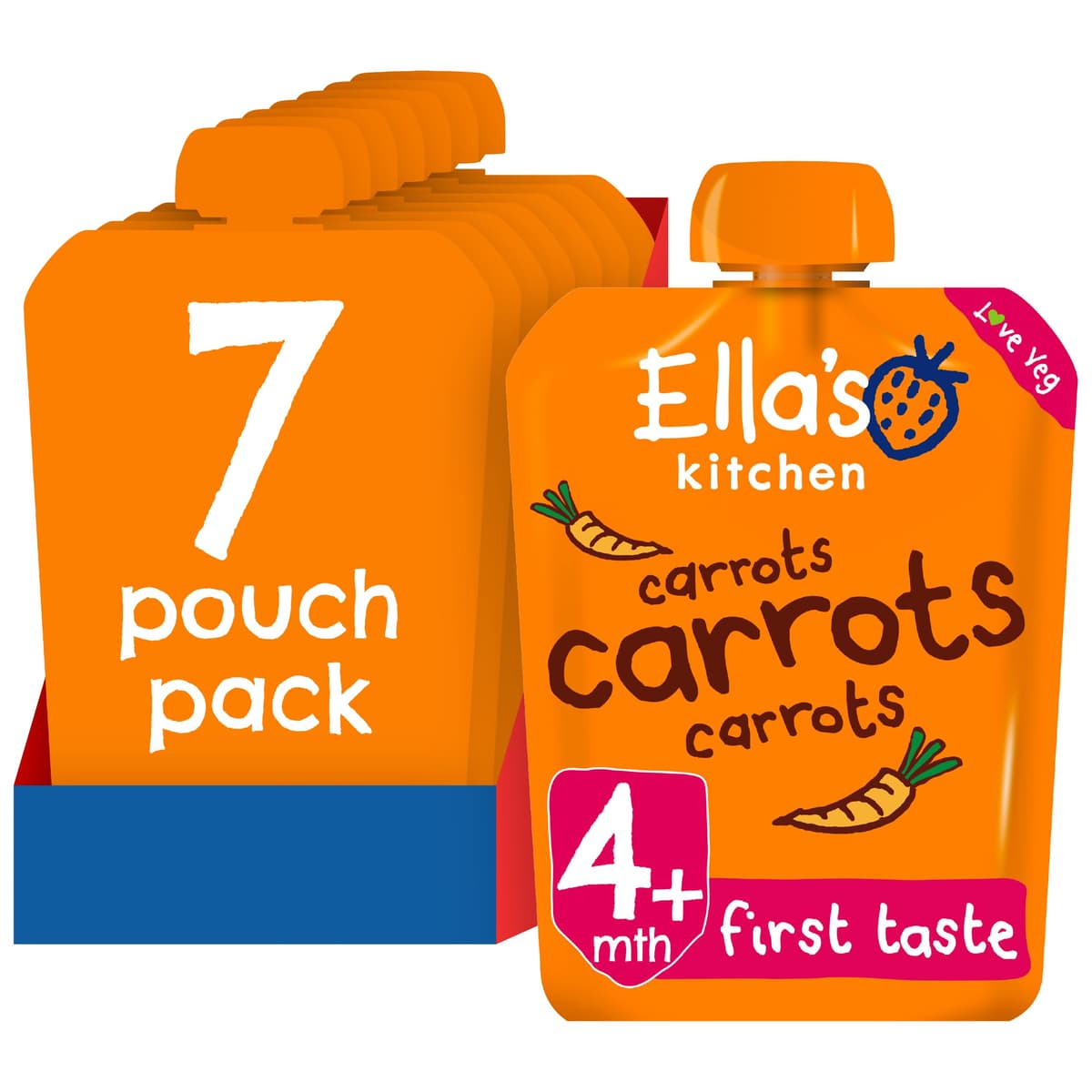 Ella's Kitchen First Taste - Mangoes 70 g (Pack of 7) — view 4