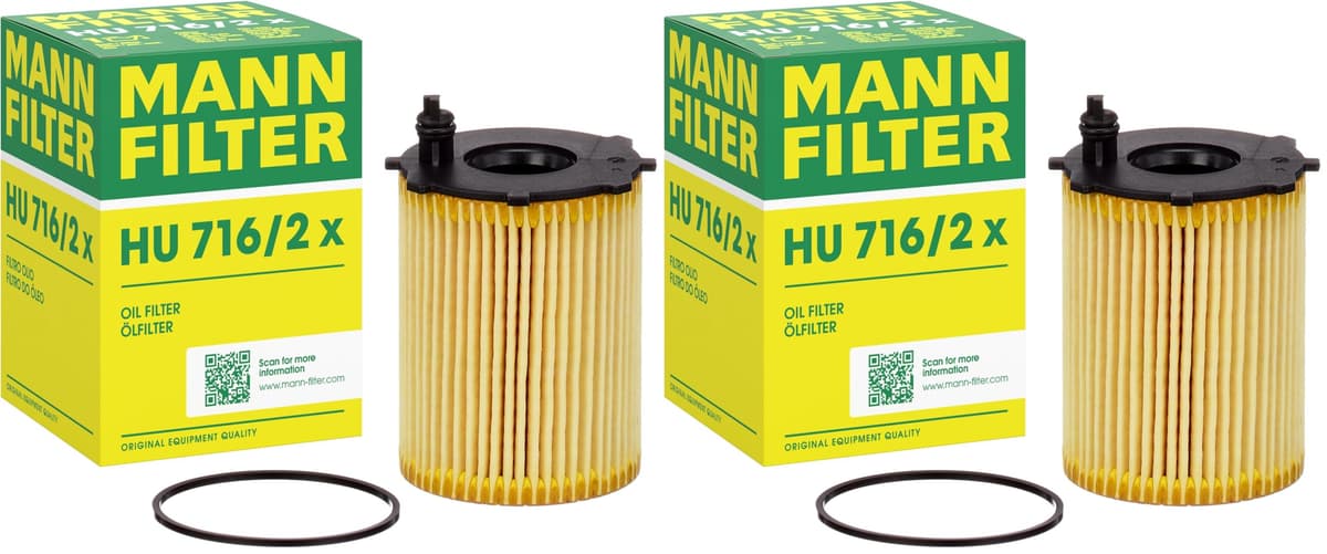 MANN-FILTER HU 716/2 x Filtro de aceite - para Automóviles + Vehículos de transporte — view 6