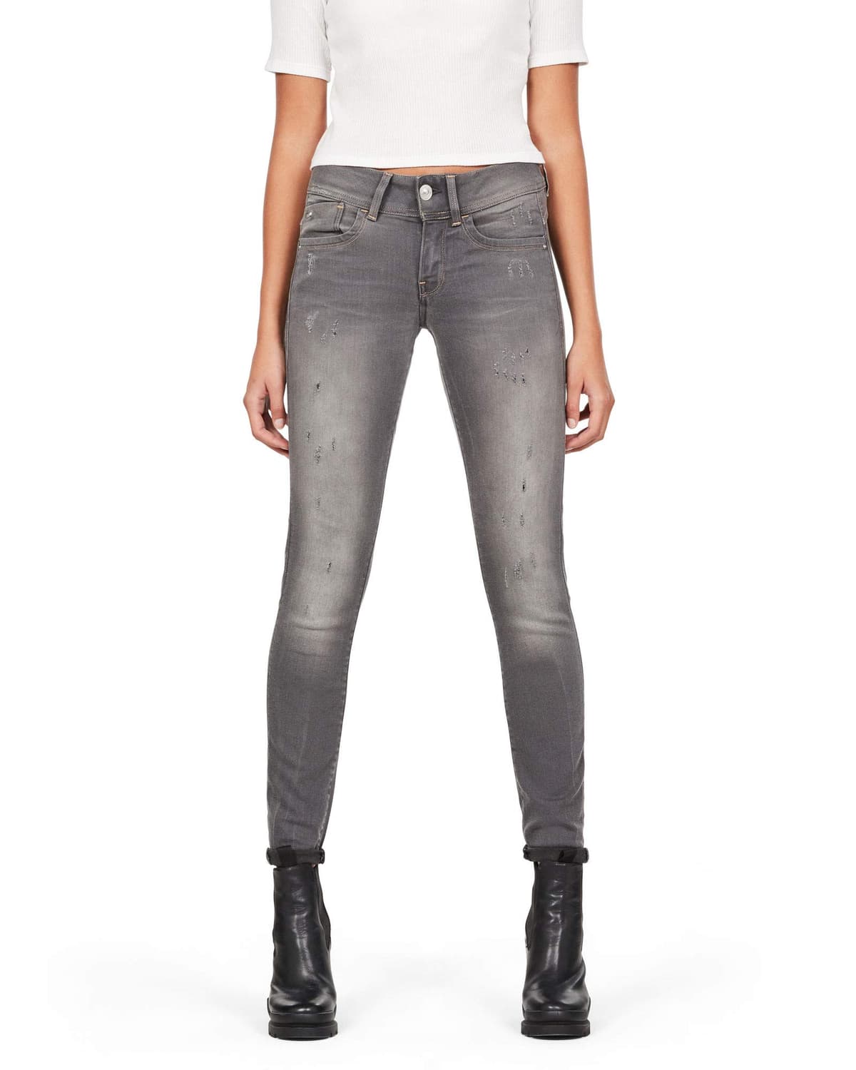G-Star Lynn Mid Skinny Jeans - Vaqueros Mujer — view 46