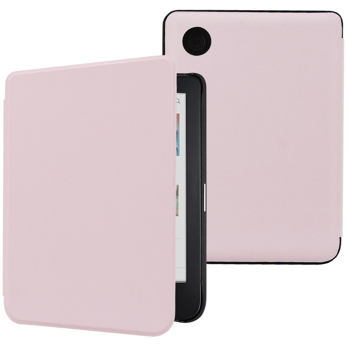 DMluna Funda para Kobo Clara Colour/BW/ 2E, Tolino Shine Colour/Shine 5/4, Cubierta de Cuero PU Premium, Auto Sleep/Wake, Delgada y Ligera, Ajuste Preciso, Verde Agave — view 8