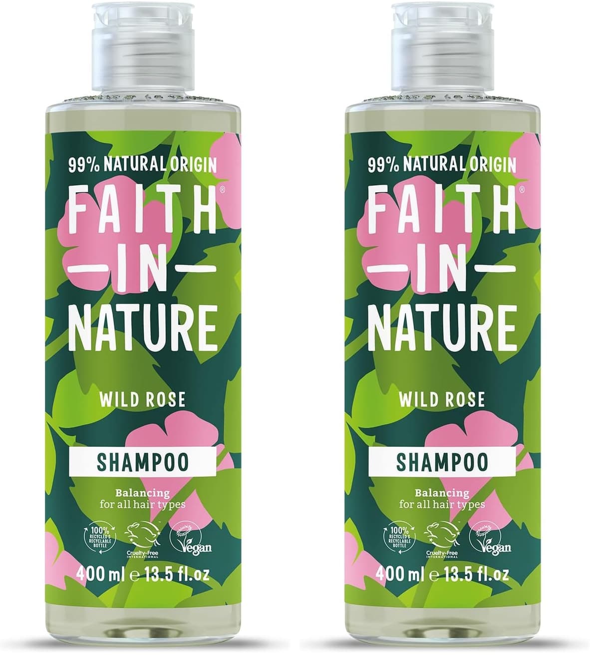 Faith In Nature Natural Lavender & Geranium Shampoo, Balancing for Normal Hair & Scalp, Vegan & Cruelty Free, No SLS, Silcones or Parabens, 400ml — view 12