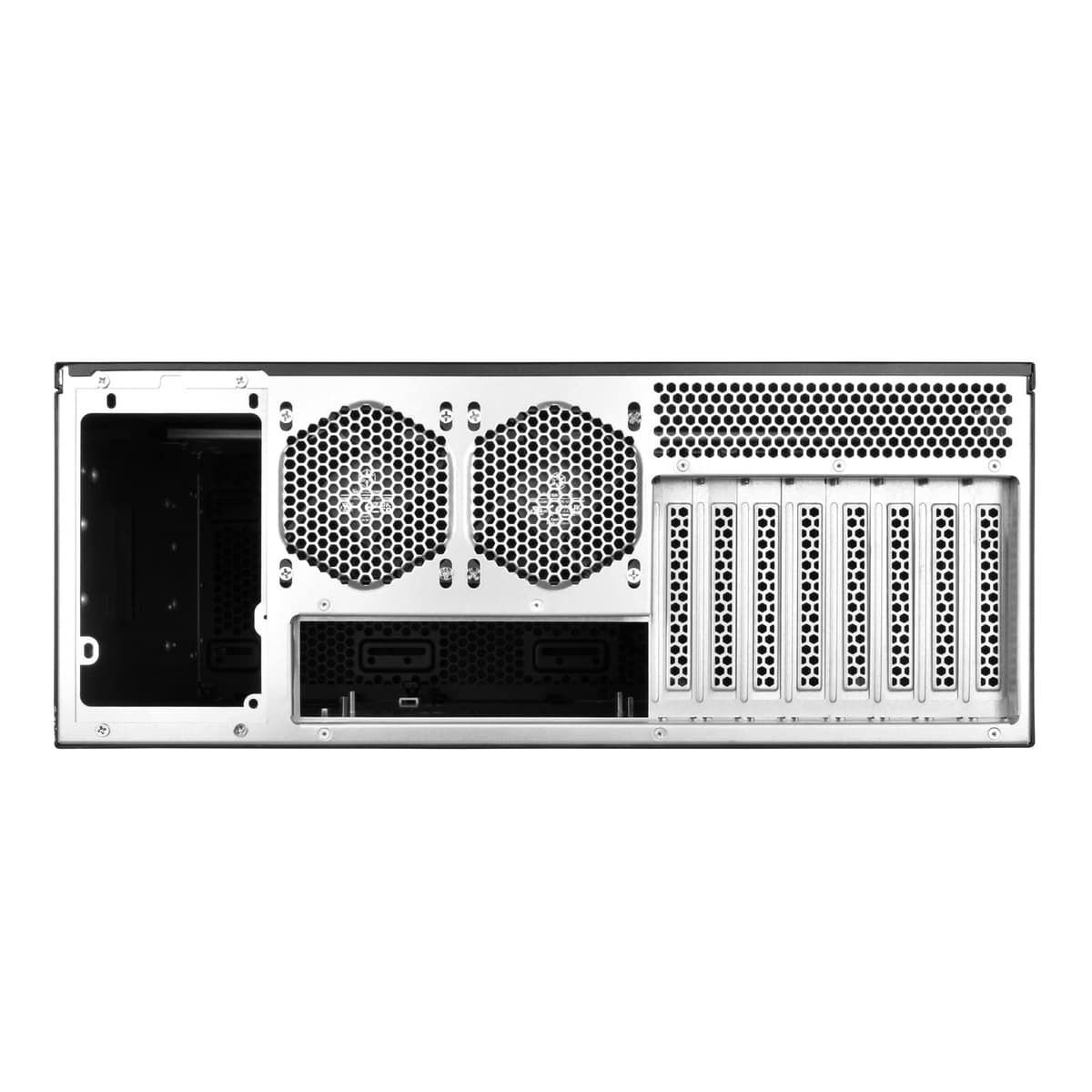 Silverstone SST-RM44 - Chasis Servidor con Montura en Rack 4U y compatibilidad Mejorada para refrigeración líquida — view 4