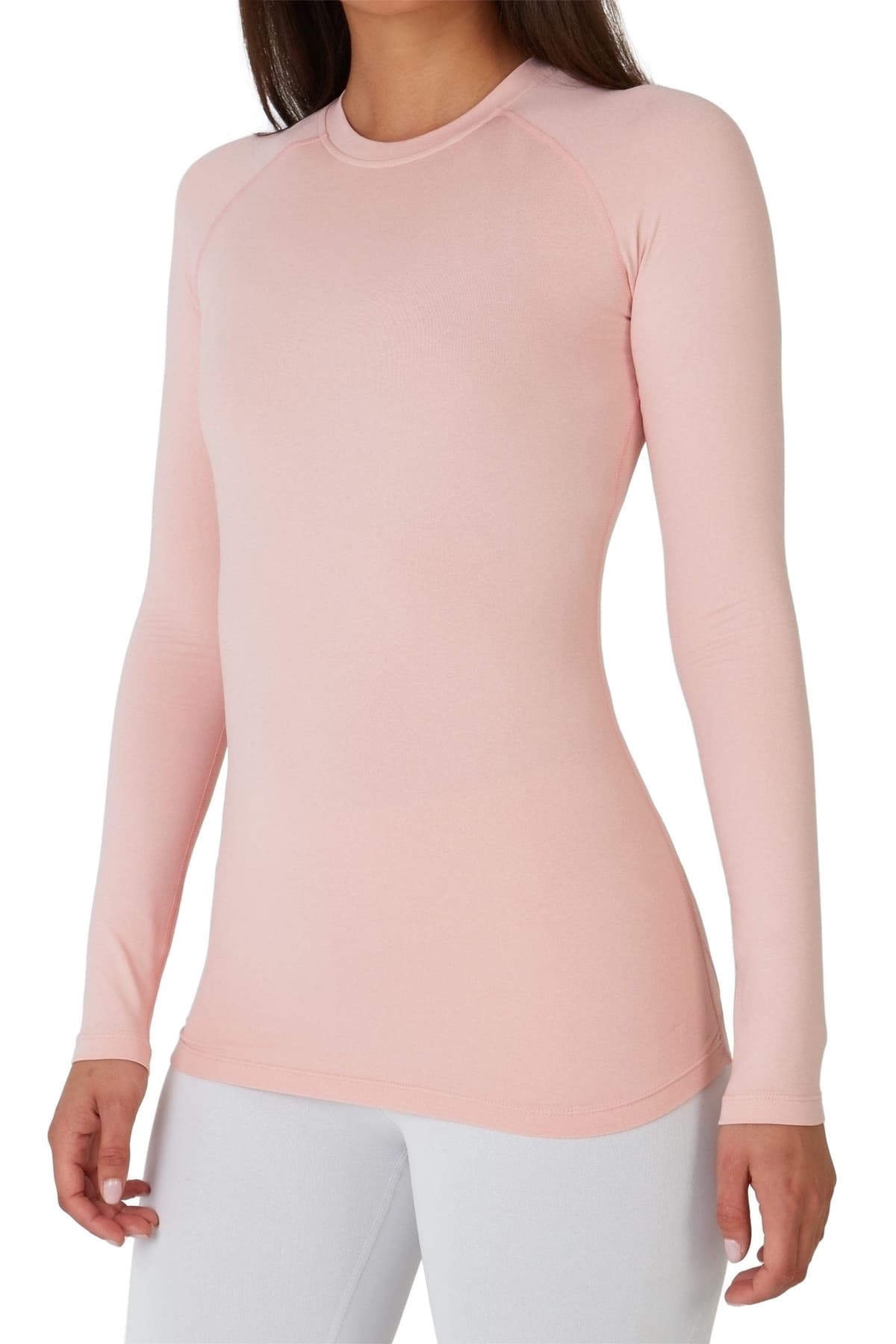 TCA Camiseta Termica Mujer Ajustada - Camiseta Térmica Mujer Manga Larga con Tecnología SuperThermal - Camisetas Termicas Compresión de Manga Larga para Running Gym Ciclismo — view 15