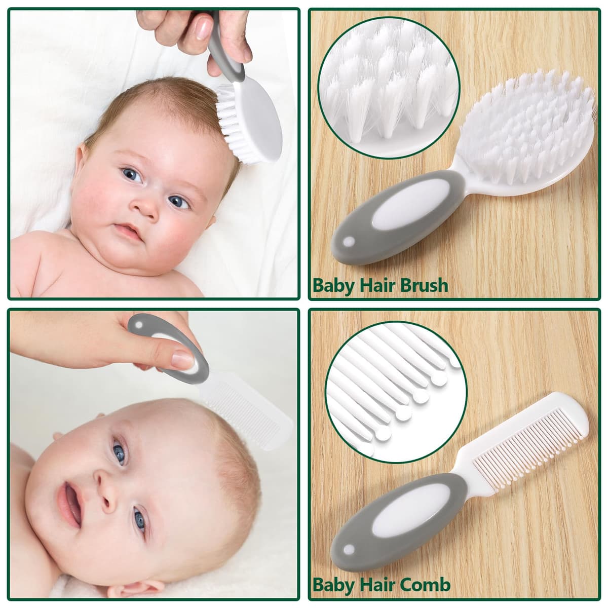 Baby Healthcare and Grooming Kit for Newborn Kids, 24PCS Upgraded Safety Baby Care Kit, Newborn Nursery Health Care Set, Baby Care Product — view 2