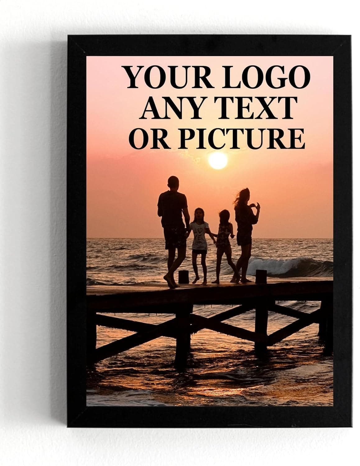 PB TECH Personalised Framed Prints Beautiful Memories of Family, Friends, Loving Ones and Pets Personalised Gifts Special Unique Gifts for Any Celebration A5, A4, A3 Unique gift