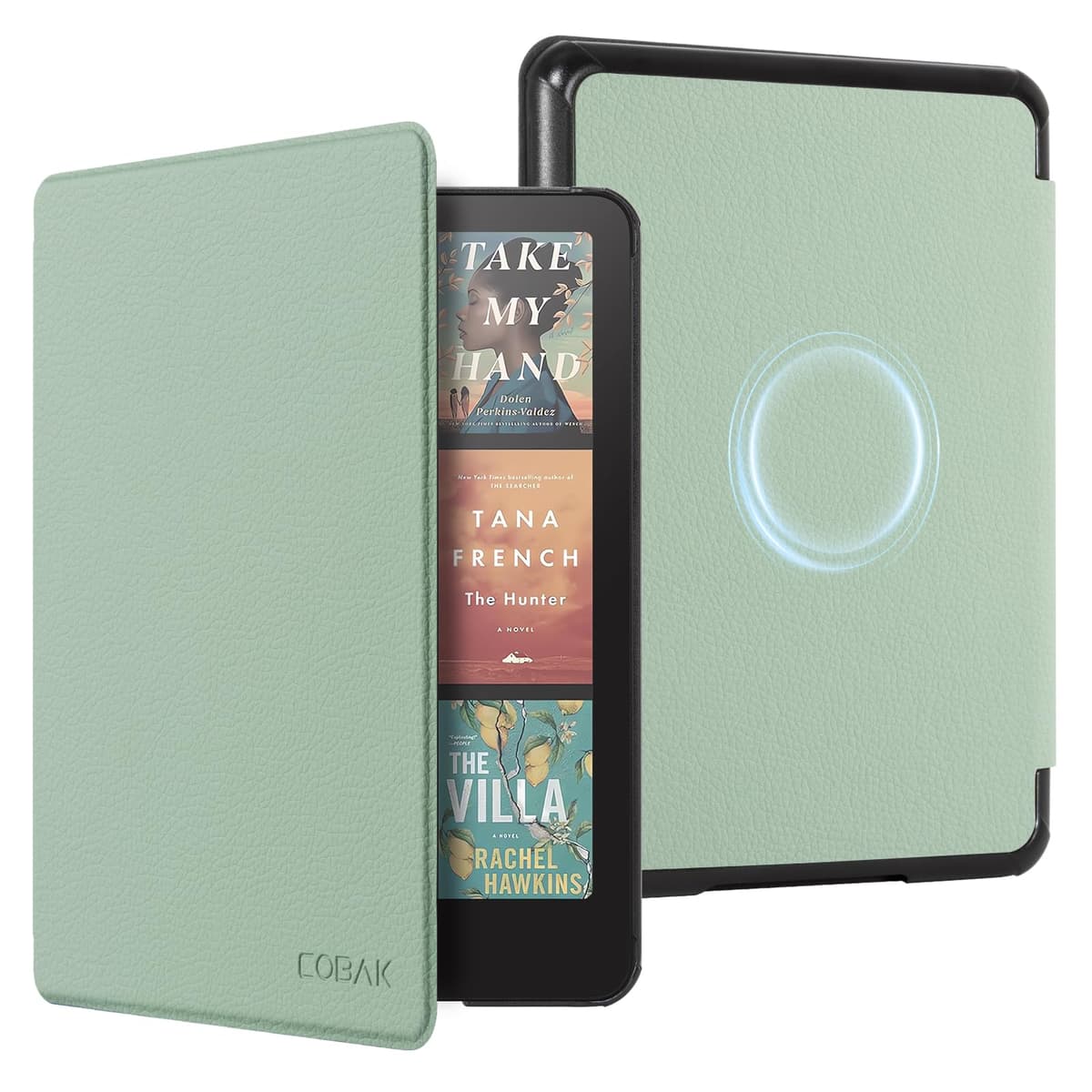 CoBak Case for All-New 7" Kindle Paperwhite(12th generation–2024)/Colorsoft Signature Edition(1st gen–2024)/Signature Edition(12th gen–2024) - PU Leather Cover with Auto Sleep/Wake, Jade — view 25