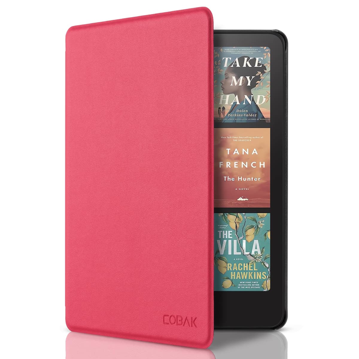 CoBak Case for All-New 7" Kindle Paperwhite(12th generation–2024)/Colorsoft Signature Edition(1st gen–2024)/Signature Edition(12th gen–2024) - PU Leather Cover with Auto Sleep/Wake, Jade — view 11