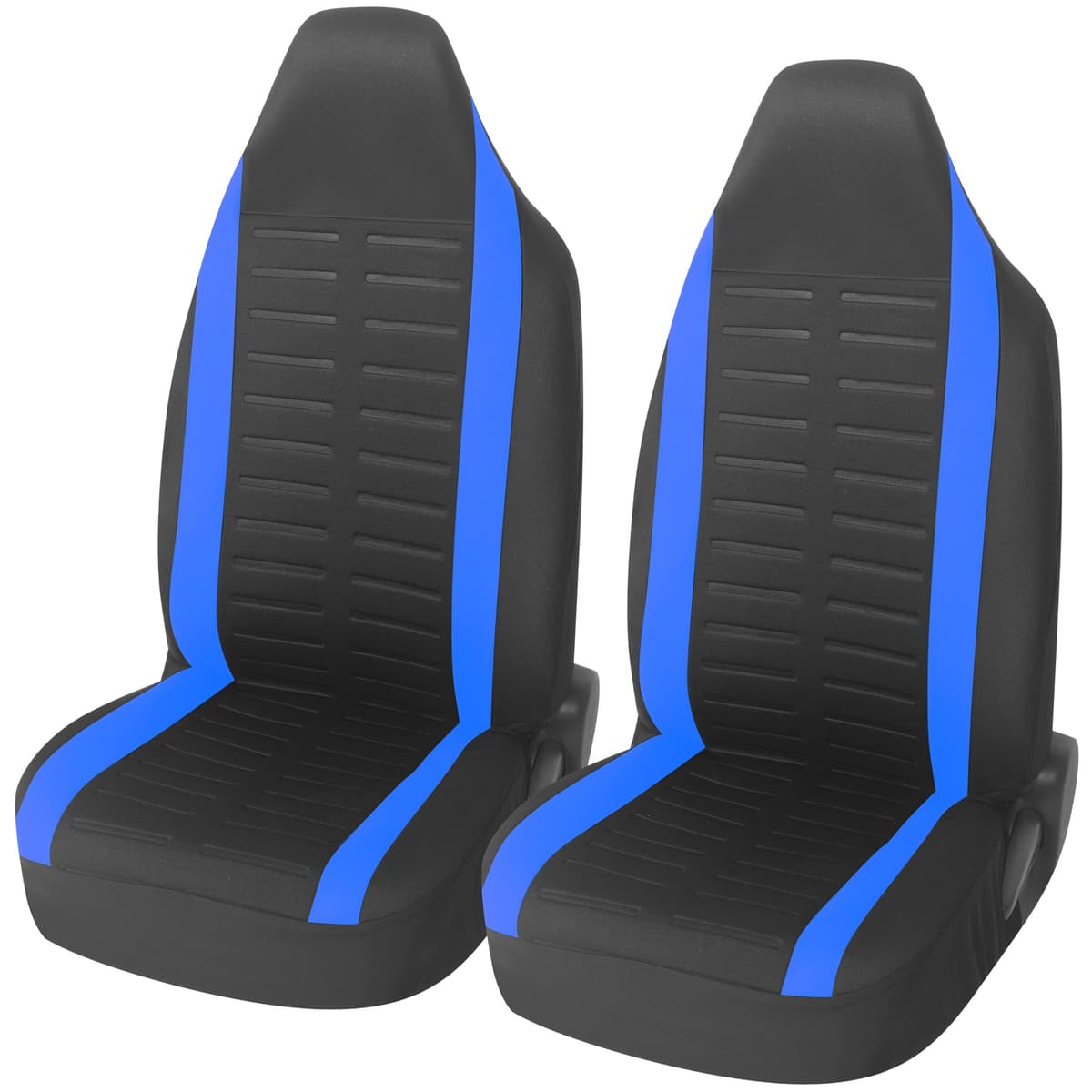Upgrade4cars Fundas Asientos Delanteros Coche Universales Negro | Cubre Universal | Protector de Asiento Delantero para Conductor y Copiloto | Accesorios Interior Decoracion — view 16