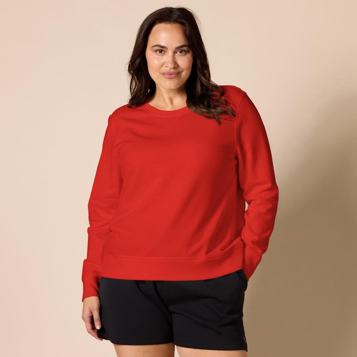 Amazon Essentials Mujer Sudadera con Cuello Redondo de Forro Polar (Disponible en Tallas Grandes) — view 21