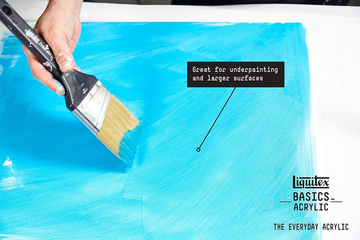 LIQUITEX Basics Acrylic Paint, Mars Black, 118 ml Tube — view 75
