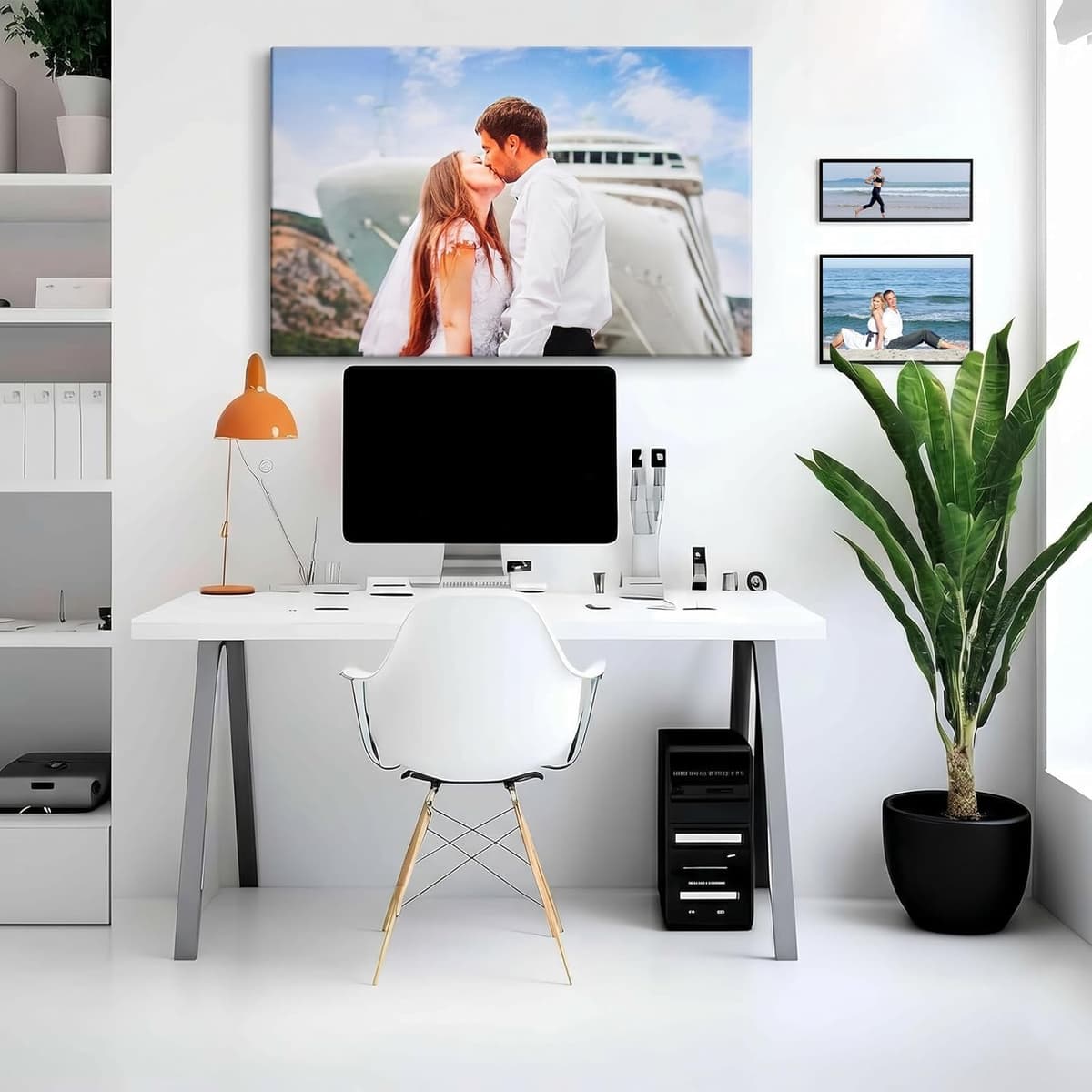 SwiftprintUK Personalised Canvas Photo Prints Your Photos Canvas Framed, Gallery Wrapped, – Perfect for Home Pictures, Decor and Gifts 46x31cm (18x12in) — view 6
