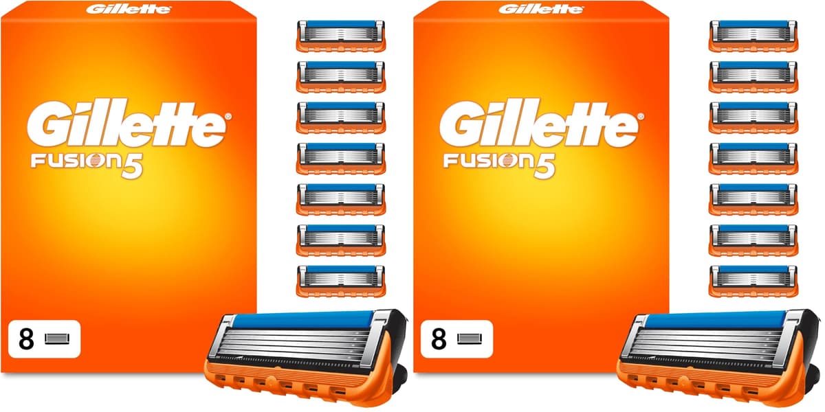 Gillette Fusion5 Razor Blades Men, Pack of 8 Razor Blade Refills with Precision Trimmer, 5 Anti-Friction Blades — view 11