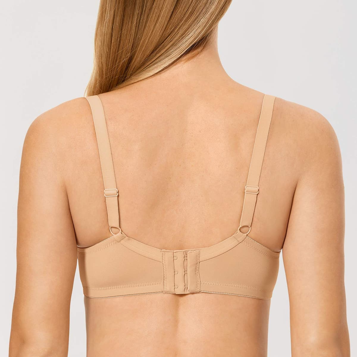 Gratlin Women's Full Cup Lightly Lined Plunge Underwire Maternity Nursing Bra — view 2