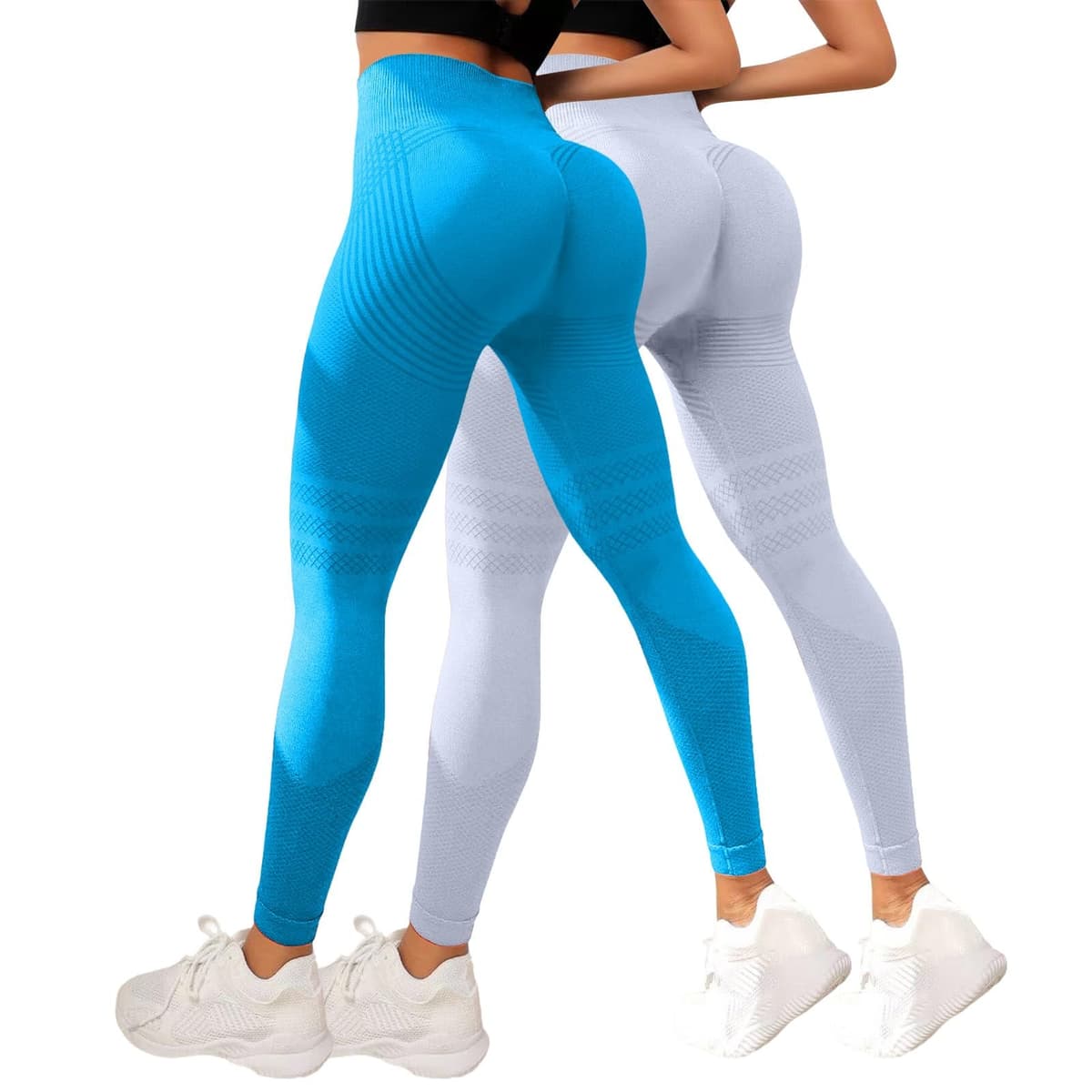 2 Pack Leggings 3D Anticelulítico Mujer, Leggins Anticelulitis Compresión, Leggins 3D Celulitis Push Up, Mallas Anticelulitis Mujer Lipedema Redefine Tu Silueta Sin Esfuerzo 1 — view 17