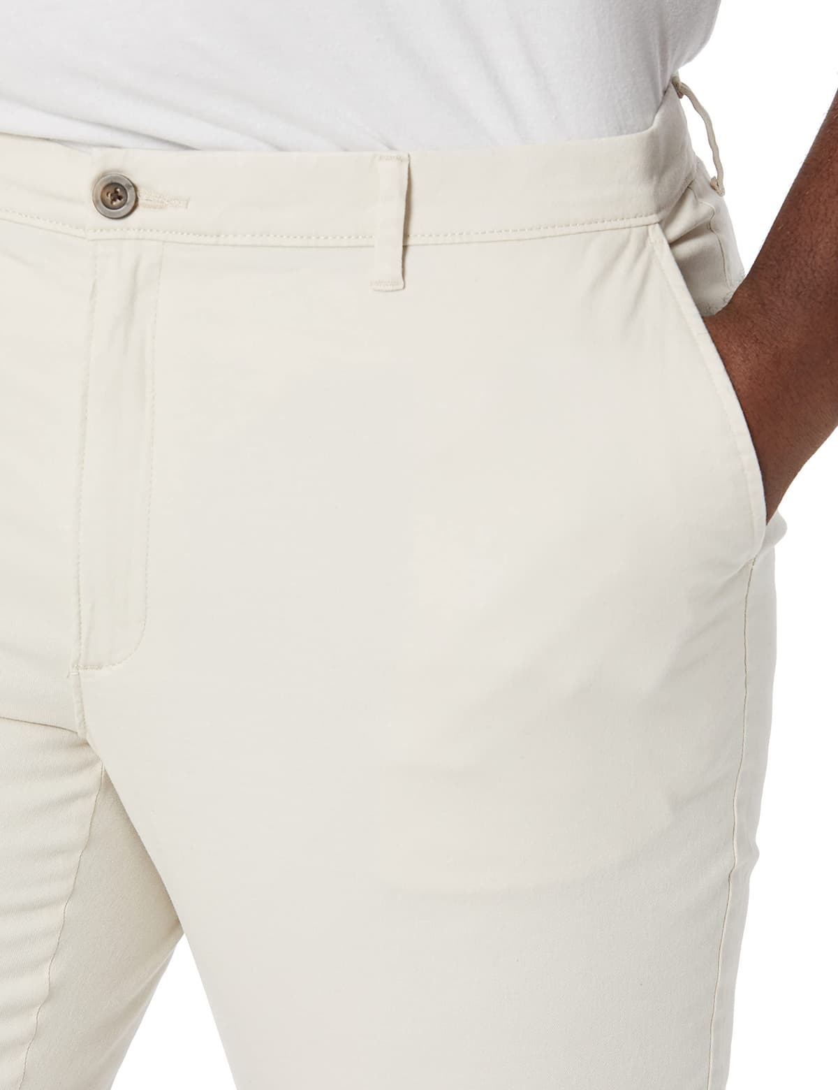 Amazon Essentials Pantalones Informales de Estilo Chino, Elásticos y de Corte Clásico Hombre — view 3