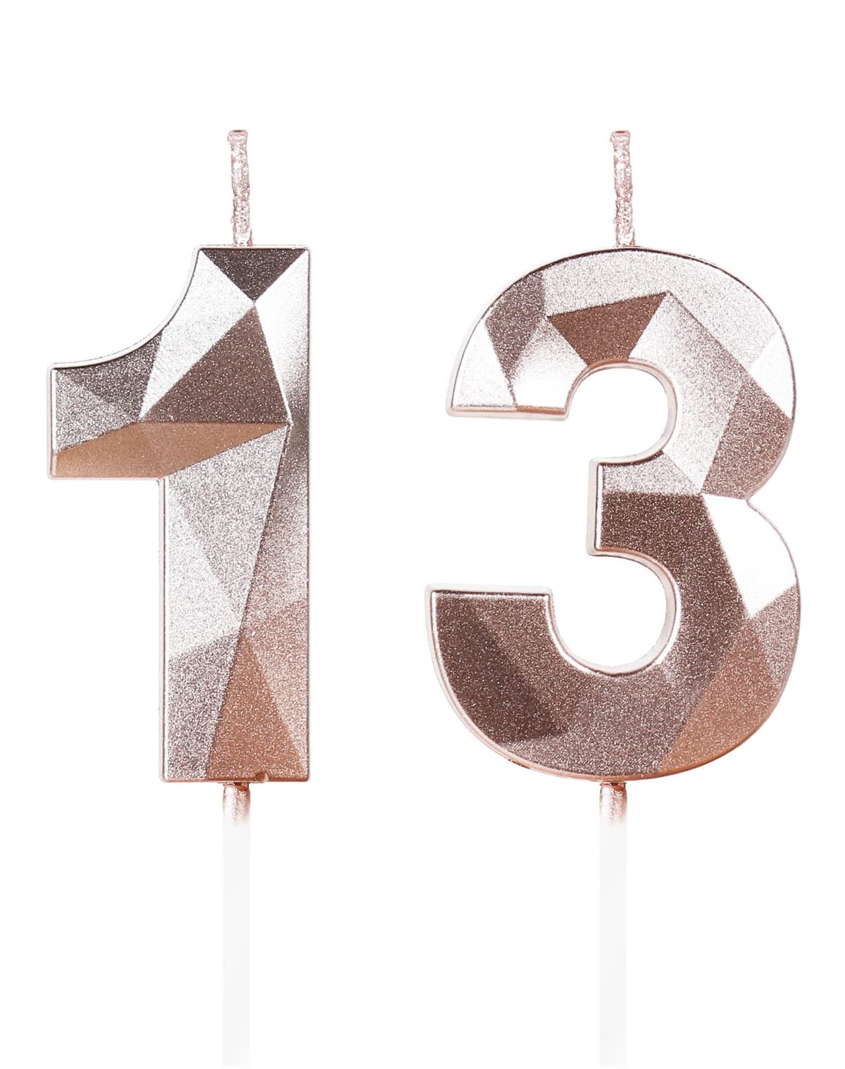 Yiran 50th Birthday Candles, Gold Number 50 Happy Birthday Candles, Cake Topper Decorations for Birthday Party, Wedding Anniversary Celebration Supply — view 43