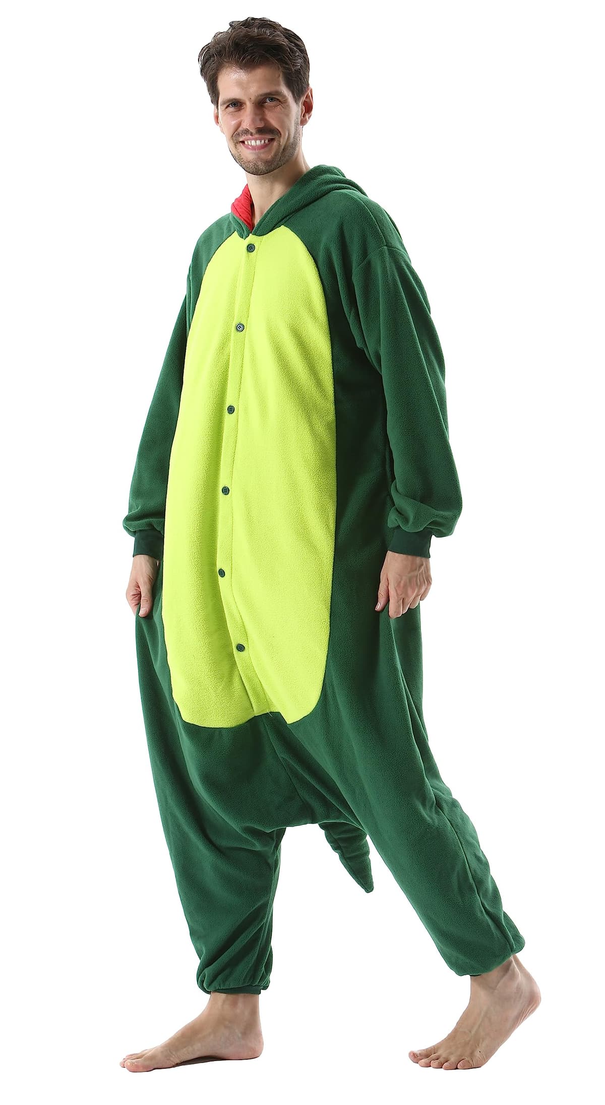 SimZoo Adulto Disfraz Pijama Unisex Pijama Kigurumi Onesie para Carnaval Halloween Cosplay Ropa de Dormir Traje de Disfraz para Navidad Festival Mujer y Hombre — view 4